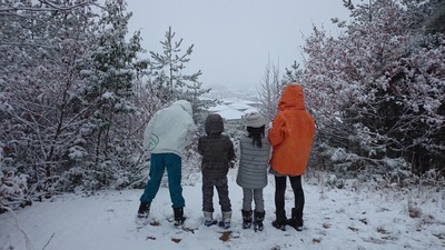 新春キャンプ出撃断念・・・今年初のアウトドア活動は雪中で！