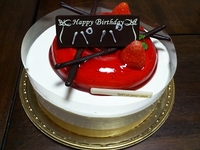 パパさんの誕生日ケーキ