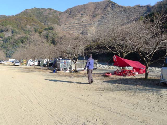 【№48】川沿いのとあるキャンプ場の朝