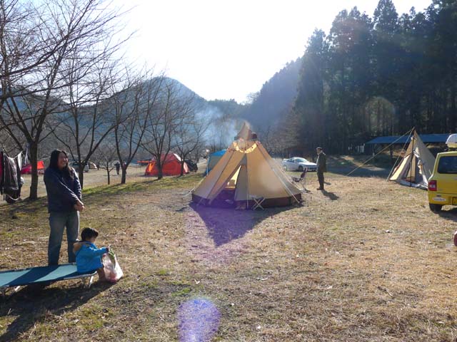 【№48】川沿いのとあるキャンプ場の朝