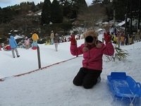 六甲山スキー場へ行く