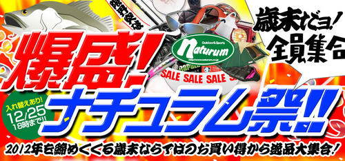 2012年歳末!爆盛セール!