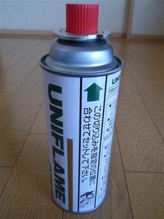 ユニフレームとイワタニ?のプレミアムなガス