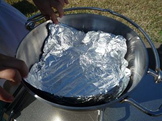 G-ステンレスダッチでパン【焼き編】