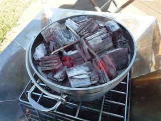 G-ステンレスダッチでパン【焼き編】