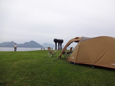 洞爺湖前泊キャンプ