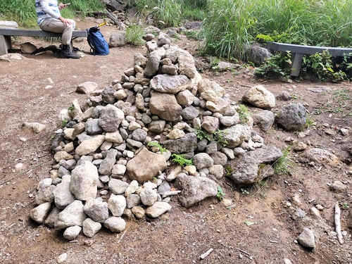 編笠山へ。。。 編笠山へ。。。
