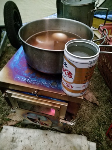 初の薪ストーブキャンプライド! 初の薪ストーブキャンプライド!