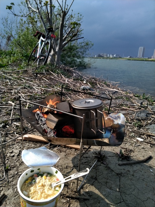 焚火ライド?汗 焚火ライド?汗