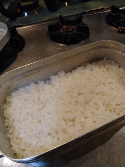 メスティンで自動炊飯 メスティンで自動炊飯