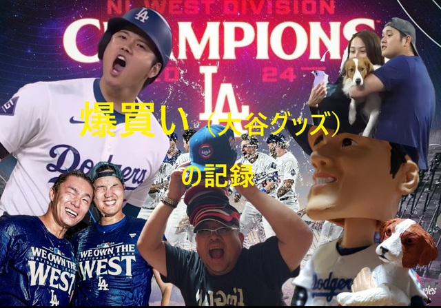 爆買い(大谷グッズ)備忘録(動画付き) 爆買い(大谷グッズ)備忘録(動画付き)