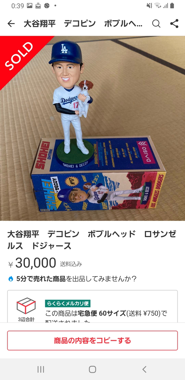 爆買い(大谷グッズ)備忘録(動画付き) 爆買い(大谷グッズ)備忘録(動画付き)