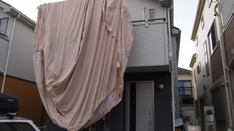 紅葉真っ赤っかキャンプ 笛吹小屋キャンプ場