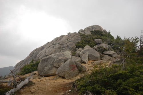 金峰山レポ 4(下山編)
