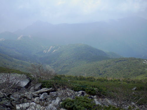 金峰山レポ 4(下山編)