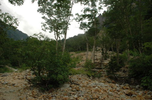 槍ヶ岳 1(上高地ー槍沢)