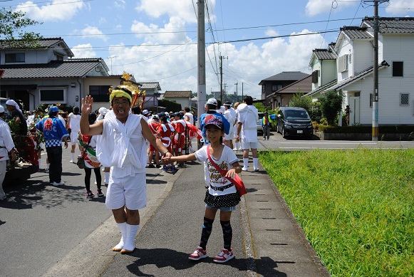 夏祭りは・・・ピーカン!
