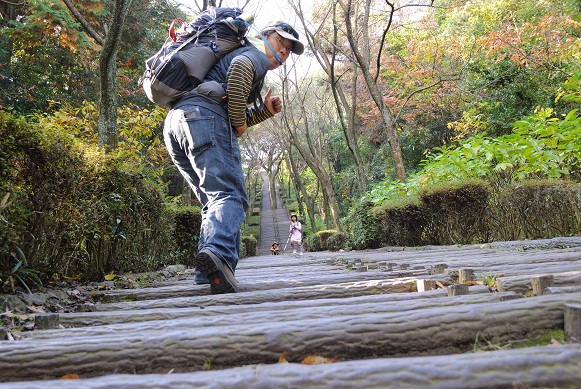 秋晴れ・・親子トレック?