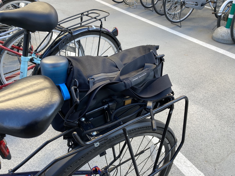 自転車バッグの旅