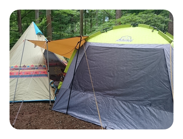 久しぶりのキャンプはネイチャーランドオム　2015年8月12日～14日