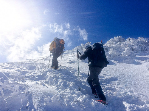 またの名を大神山~初春の大山登山 その2 またの名を大神山~初春の大山登山 その2