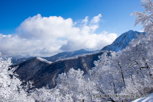 思いがけない蒼天~初春の大山登山 その1 思いがけない蒼天~初春の大山登山 その1