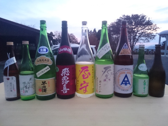 第３回、第４回 日本酒キャンプ