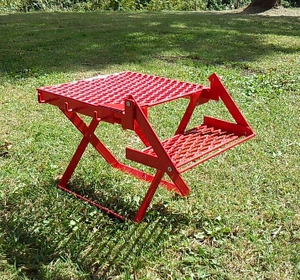 【NATURE TONES】The Folding Jug Stand ブライトレッド