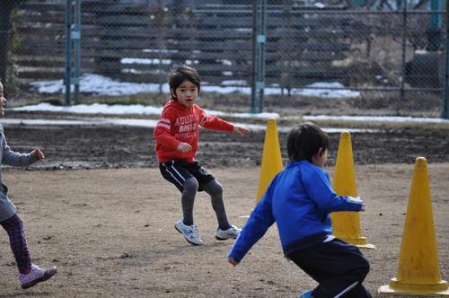 サッカースクールに参加!