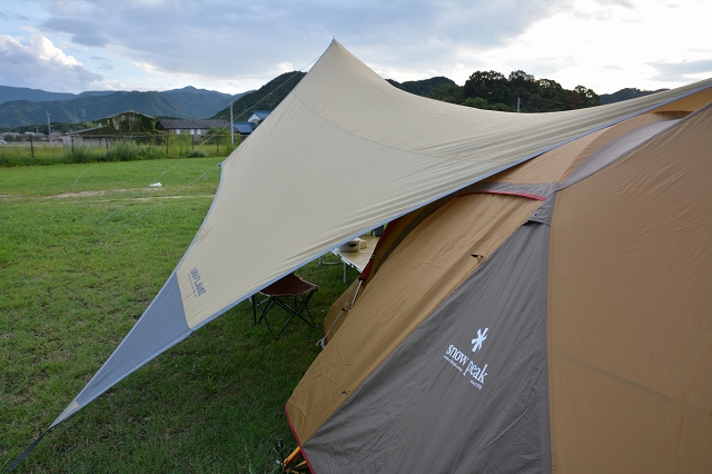 雨の連休キャンプ①　～大池ｵｰﾄｷｬﾝﾌﾟ場～