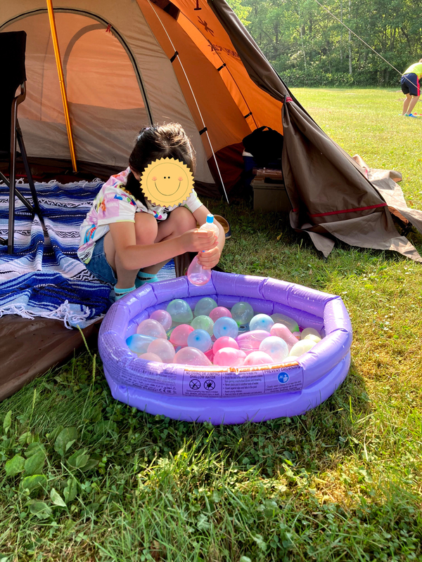 例年より遅いオープンのサホロ湖キャンプ 例年より遅いオープンのサホロ湖キャンプ