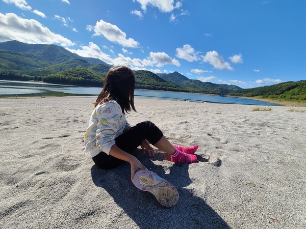 10年ぶりのかなやま湖 10年ぶりのかなやま湖