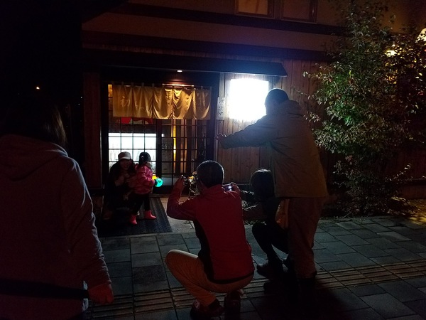 秋の居酒屋キャンプ