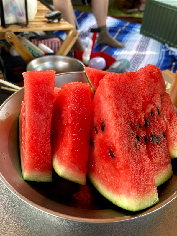 例年より遅いオープンのサホロ湖キャンプ 例年より遅いオープンのサホロ湖キャンプ