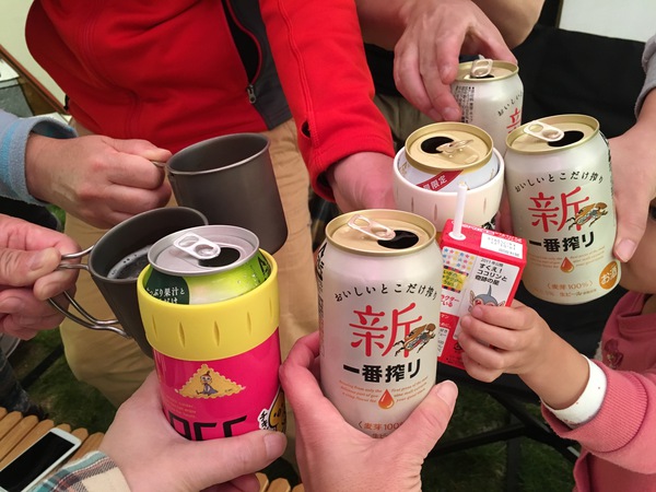 秋の居酒屋キャンプ