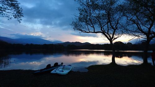 晩秋、小野川湖！