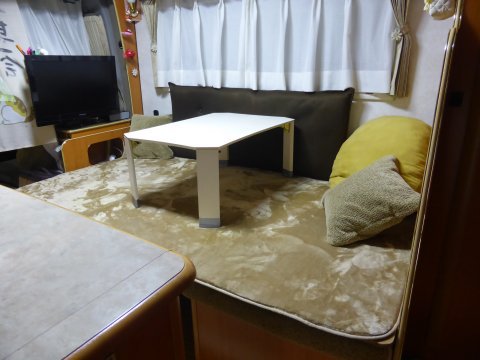 キャンピングカー 室内冬支度(=^・・^=) キャンピングカー 室内冬支度(=^・・^=)