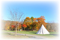 １０月ラス前は日高で紅葉キャンプ！
