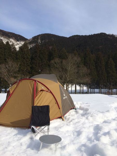 ソロ雪キャンプ　in リバーランズ角川