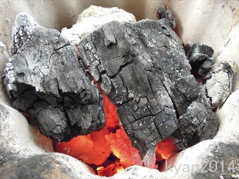ダイソー　木炭 ２品（インドネシア産）