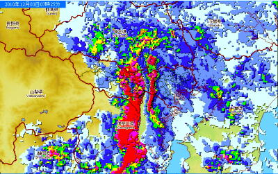 朝から、大雨です...