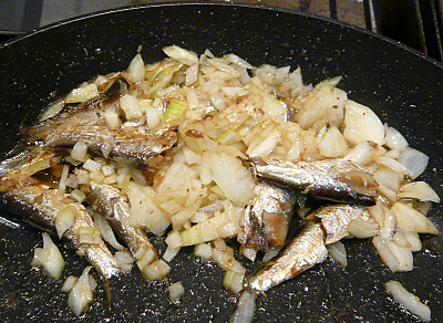 簡単おつまみ(いわし缶、其の2)