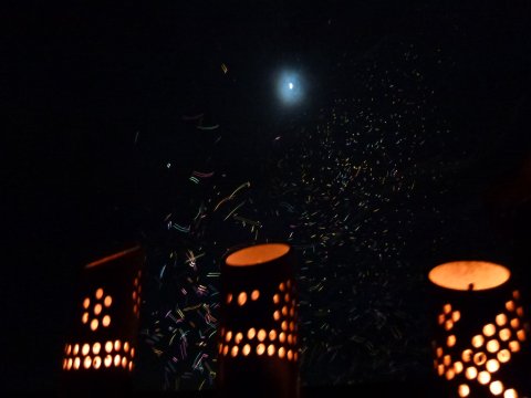 竹燈籠音楽祭り 金峰町(鹿児島)