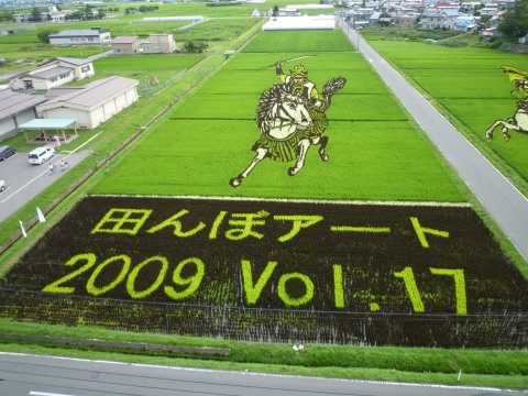田んぼアート