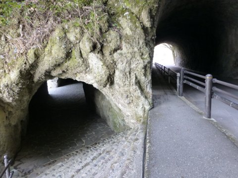 青の同門を歩いてみた