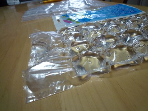 水がこぼれない製氷袋