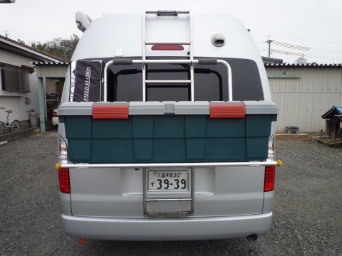 サイクルキャリアー改造