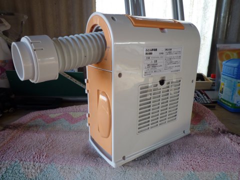 テントの中の暖房!これでどうだろう?