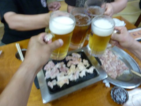 100円ホルモン焼肉