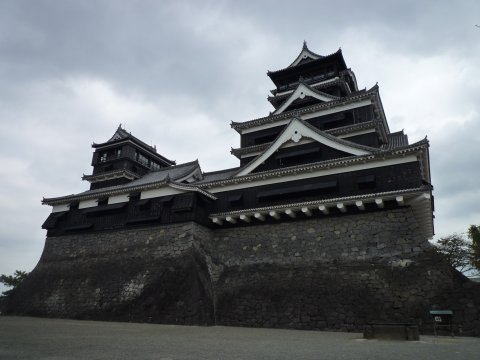 金ピカピカ熊本城
